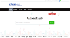Desktop Screenshot of erdomain.com