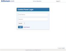 Tablet Screenshot of members.erdomain.com